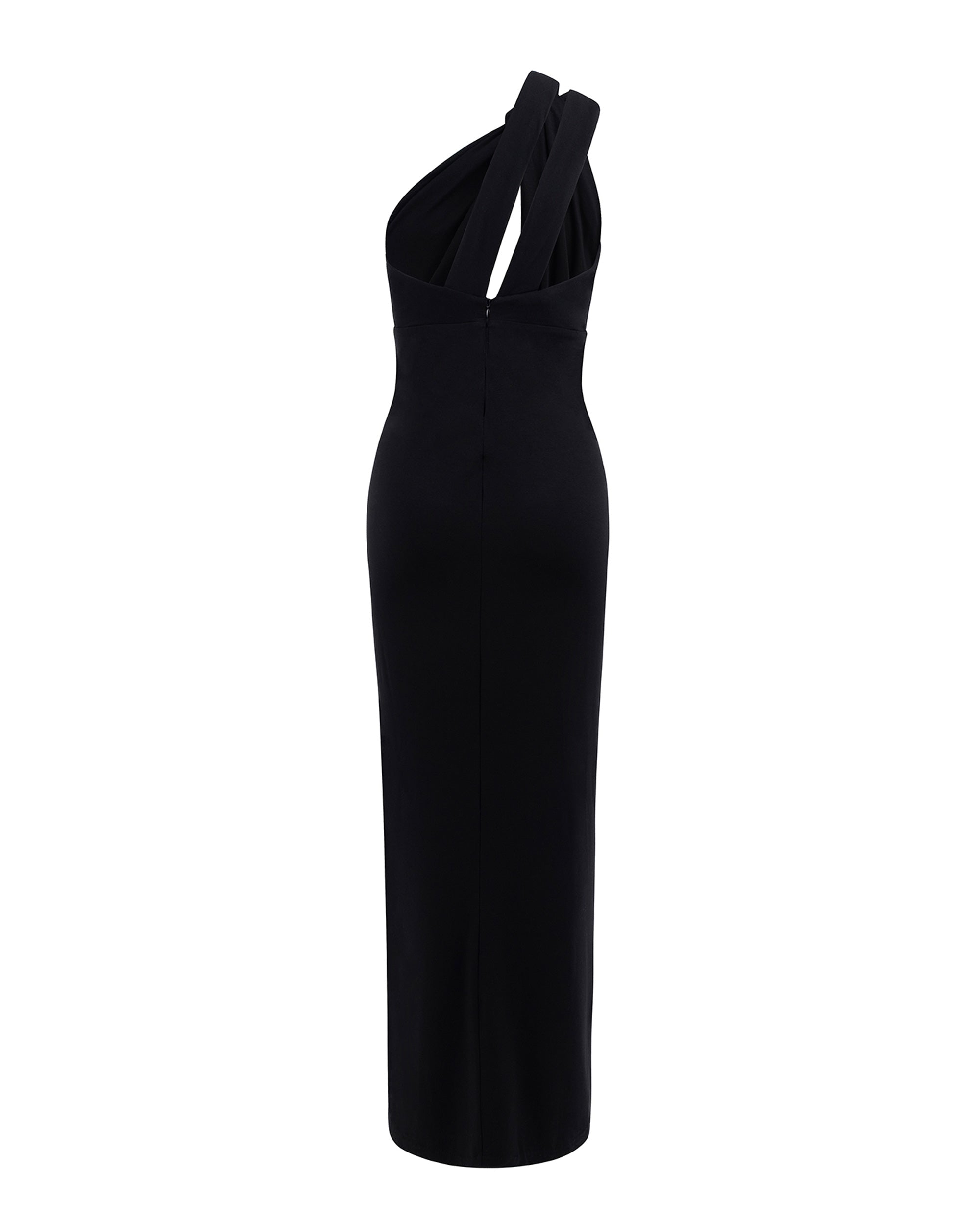 NAOMI Black maxi dress